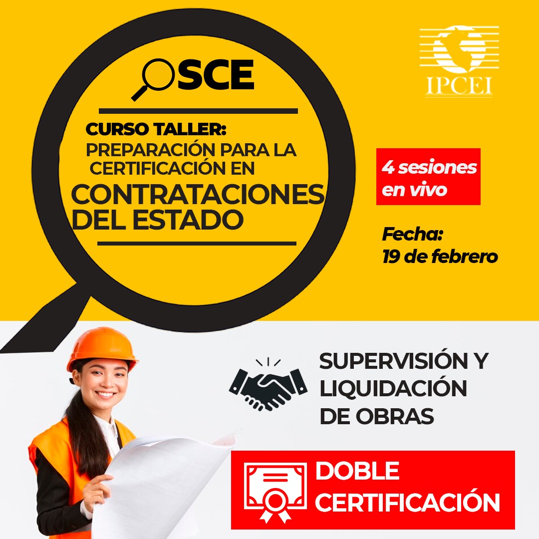 CURSO CONTRATACIONES DEL ESTADO 2022