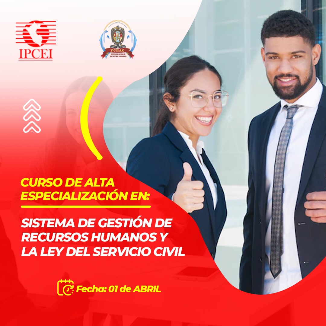 Curso de Alta Especialización en Sistema de Gestión de Recursos Humanos y la Ley del Servicio  Civil 2022