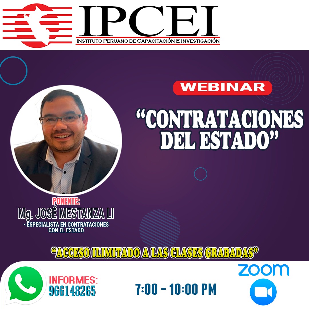 Curso de Contrataciones del Estado 2023