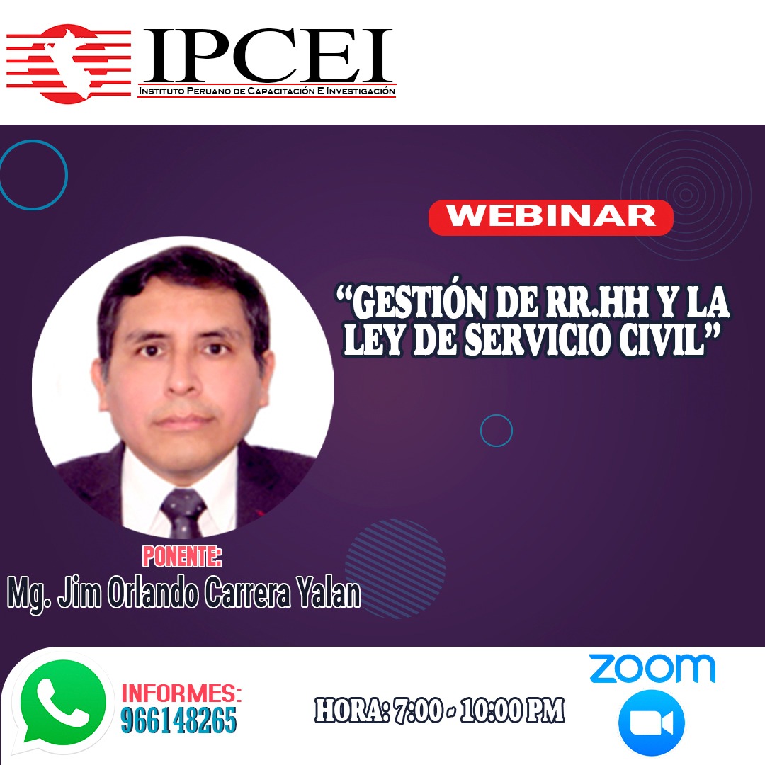 Curso de Gestión de Recursos Humanos y la Ley del Servicio Civil 2023