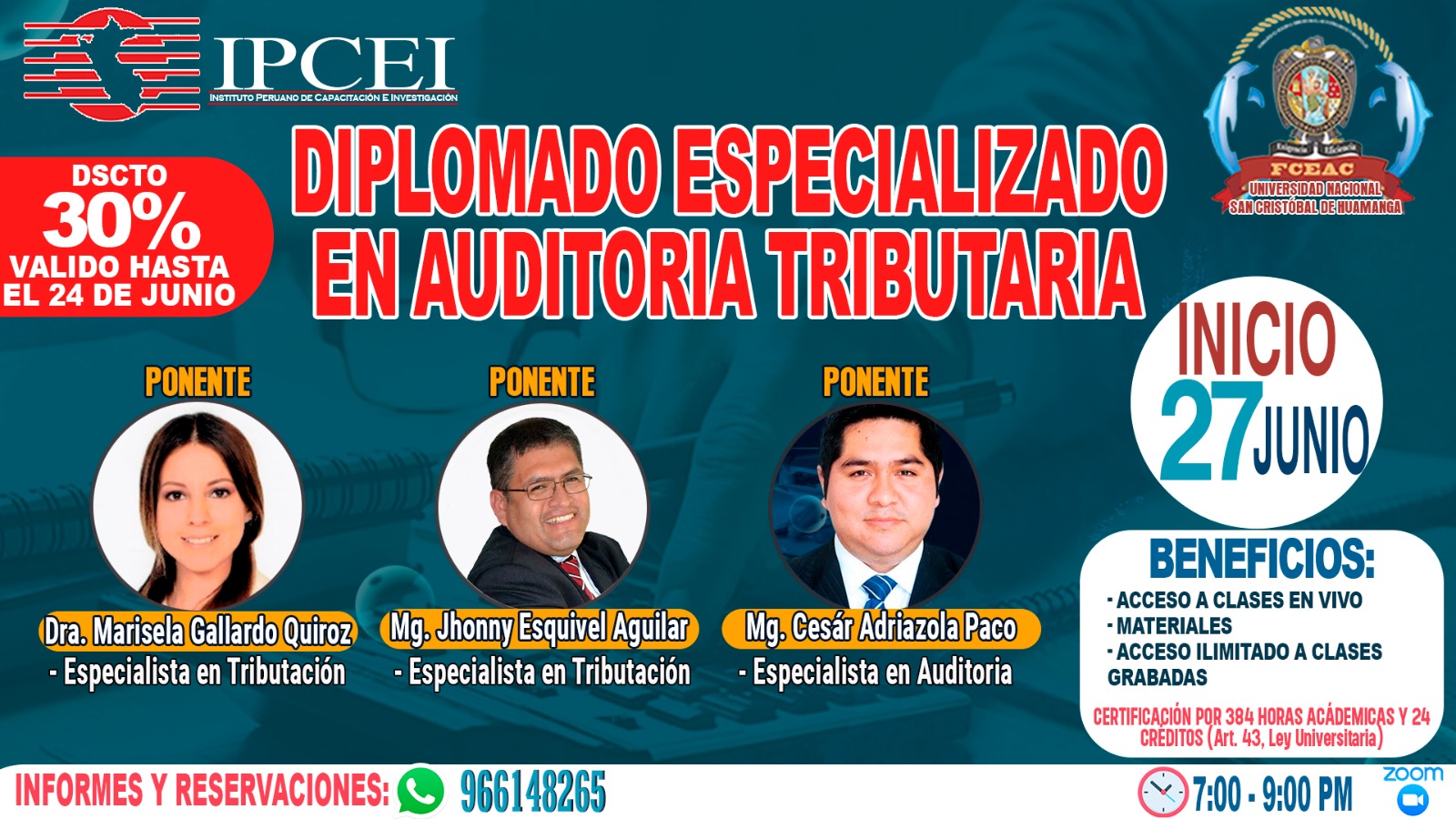 Diplomado Especializado en Auditoria Tributaria 2023