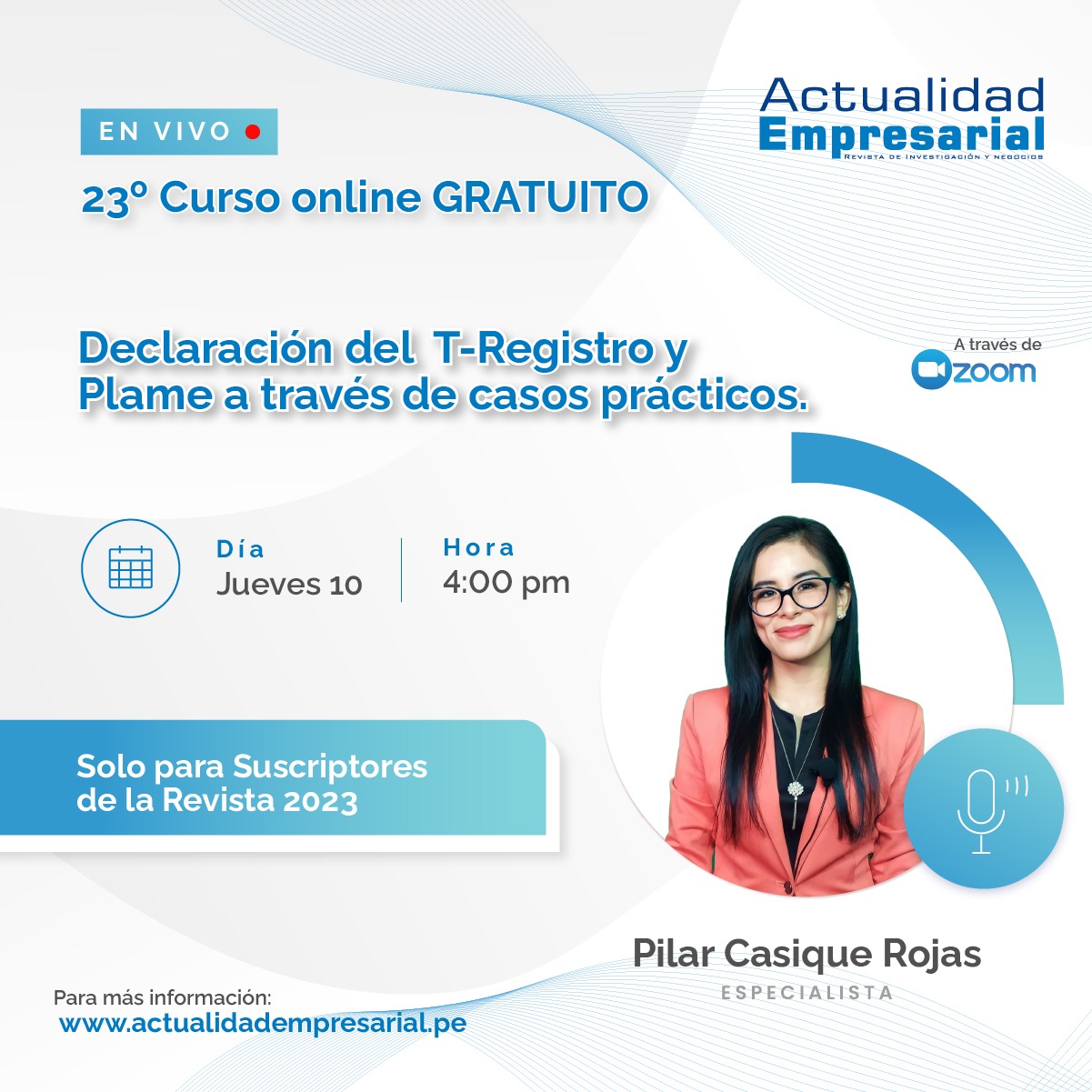 Declaración del T-Registro y Plame a través de casos prácticos