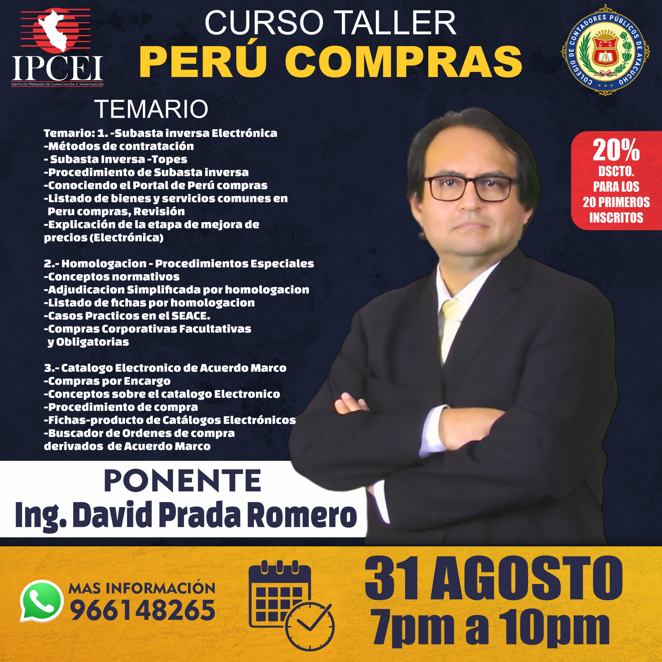 Curso de Especialización Perú Compras - 2023