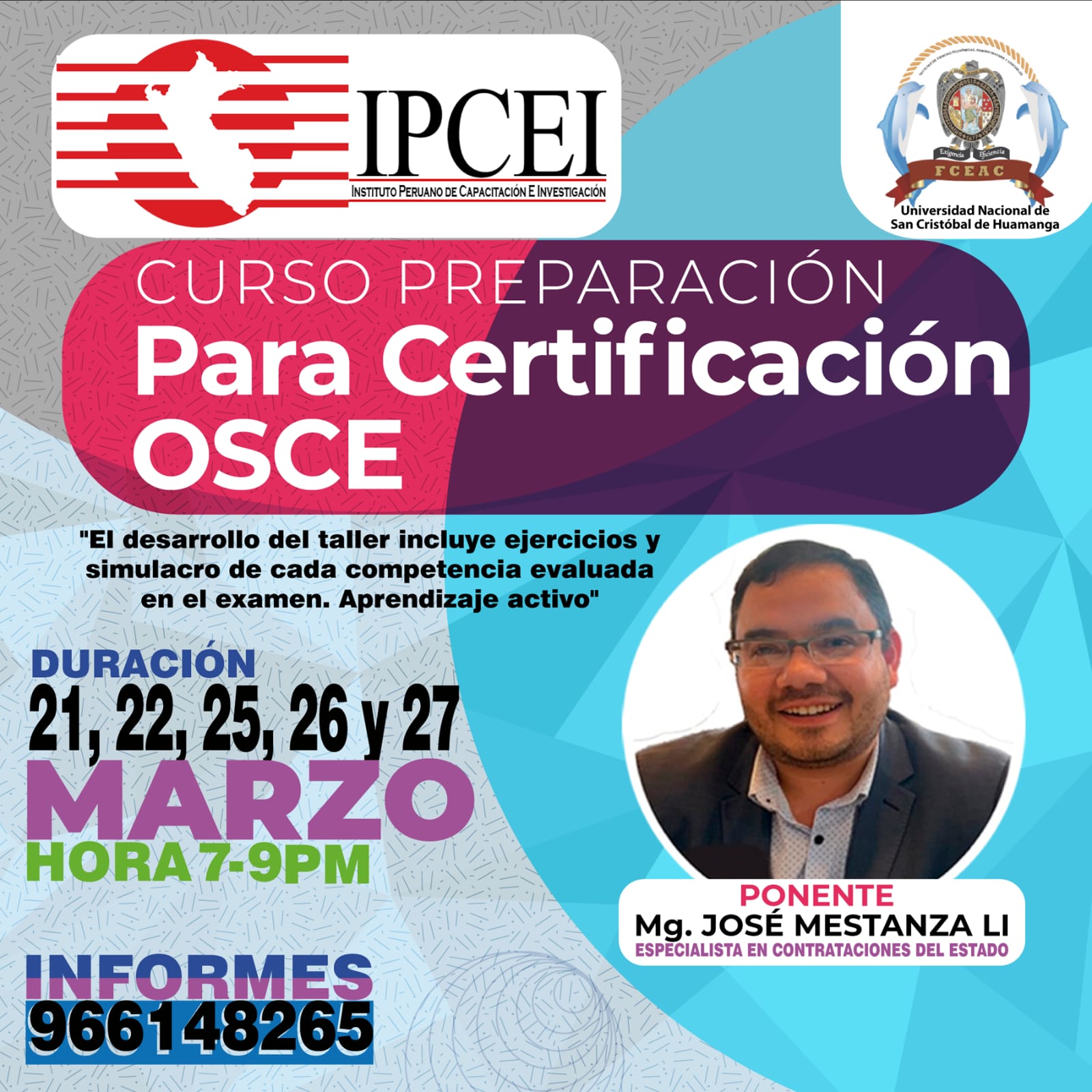 Curso de Especialización en Contrataciones del Estado 2024